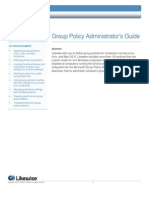 Download Likewise Enterprise Version 40 Group Policy Administrators Guide by Likewise Software SN6076520 doc pdf