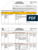 Planificacion de Paquete 1ro Bachillerato 2022