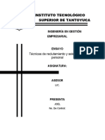 ENSAYO 2 Técnicas de Reclutamiento y Selección de Personal