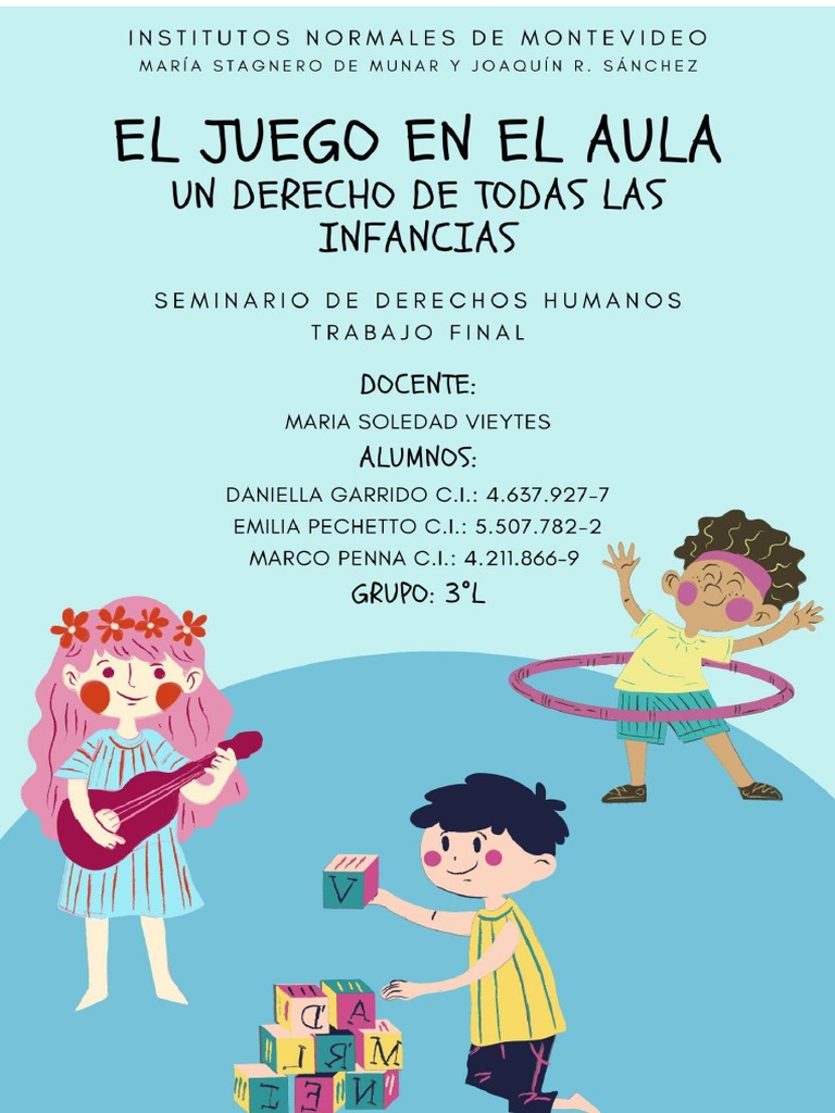 Análisis de casos relacionados al derecho al juego en la educación ...