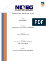 Actividad 5 Pronósticos e Inventarios