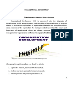 Module in Organizational Development