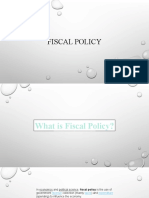 FiSCAL POLICY