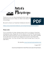 Parts of Microscope Worksheet 1