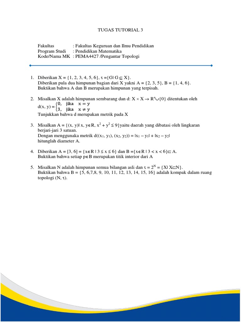 Tugas Tutorial 3 | PDF