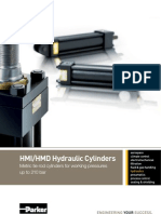 HMI/HMD Hydraulic Cylinders: Metric Tie Rod Cylinders For Working Pressures Up To 210 Bar