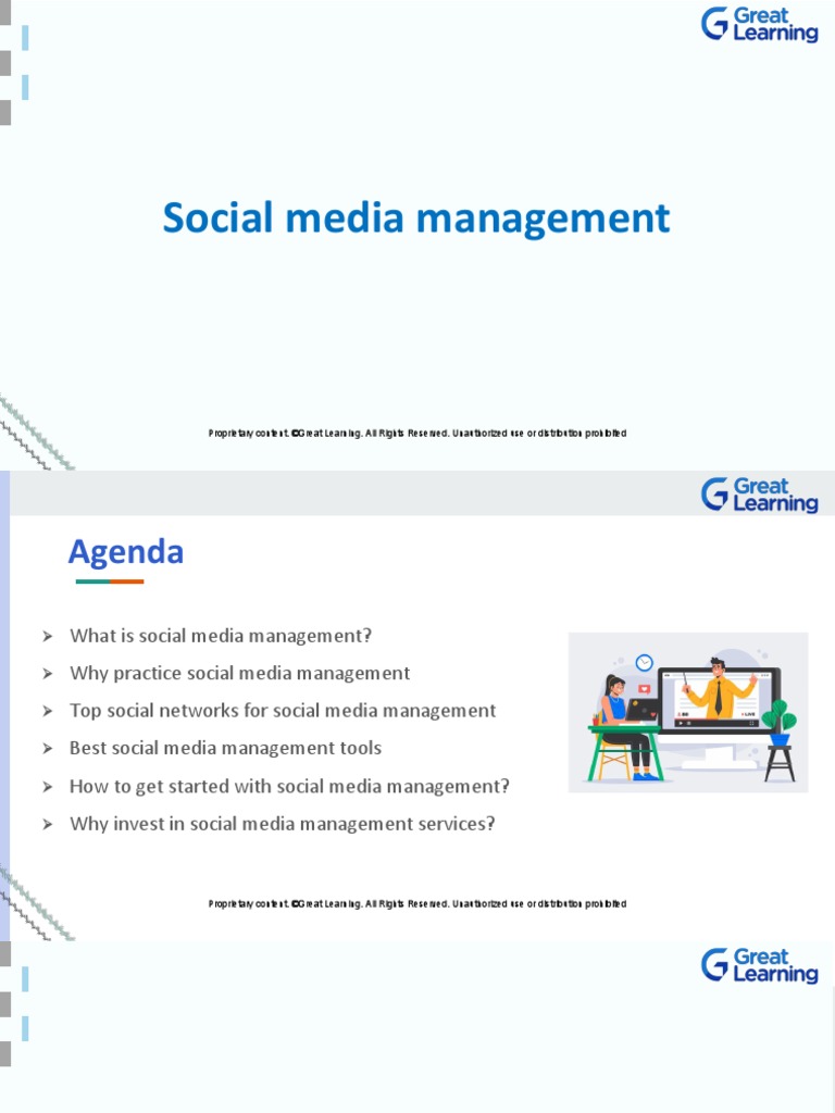 Social Media Management PDF Popular Culture & Media Studies