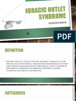 Thoracic Outlet Syndrome