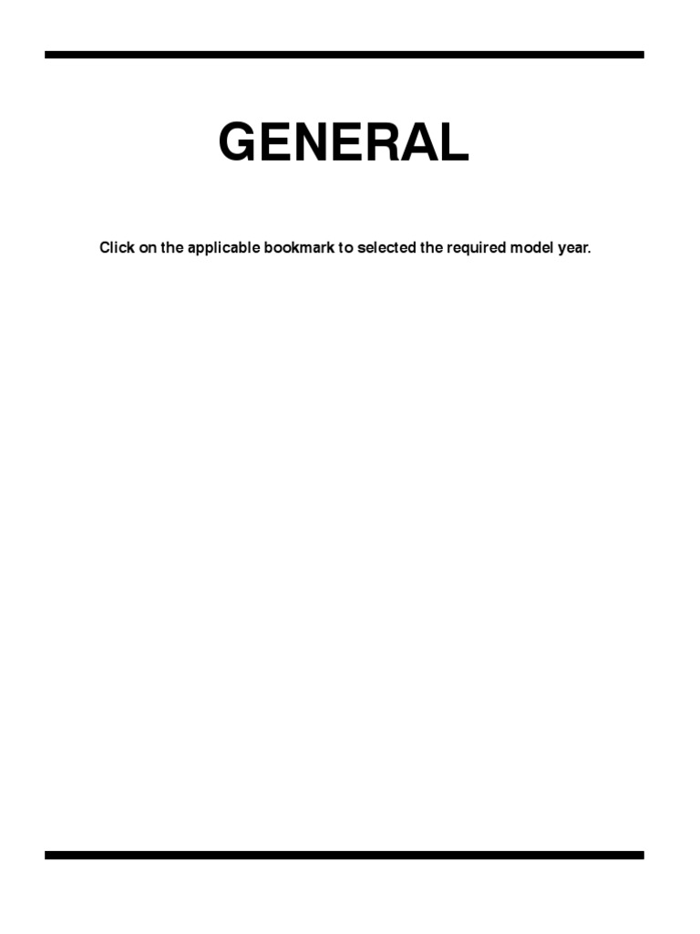 PAJERO WORKSHOP MANUAL FREE DOWNLOAD intelligence overview