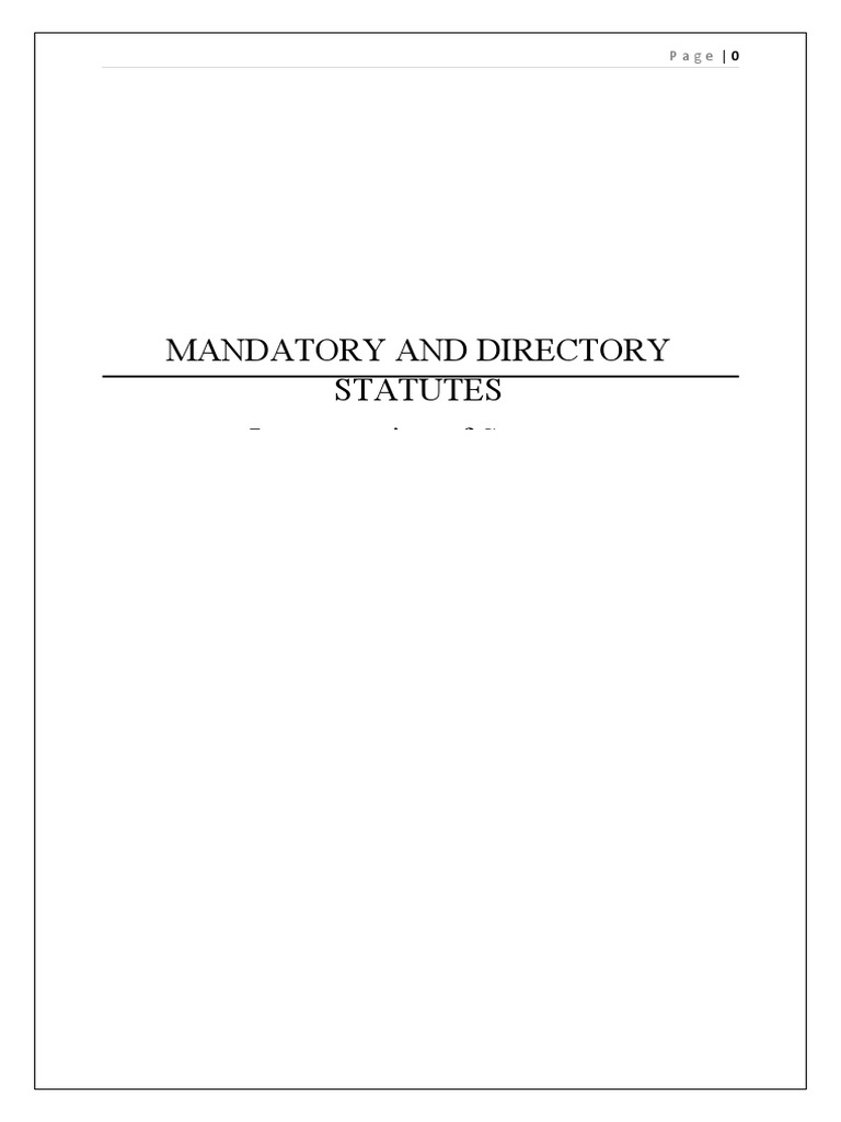 Interpretation of Statutes PDF Legal Liability Common Law