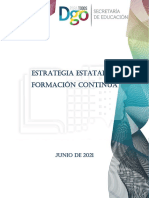 Formación docente Durango 2021