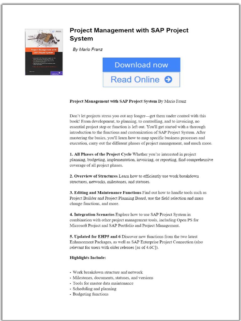 Sap Ps | PDF