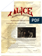 Alice: Madness Returns - Notes and Observations