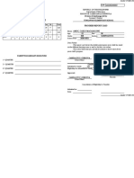 Form 138 New Normal Card