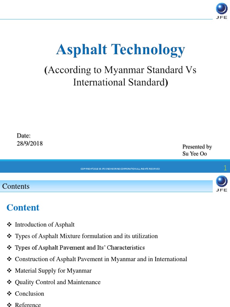 Asphalt Technology in Myanmar | PDF | Road Surface | Asphalt