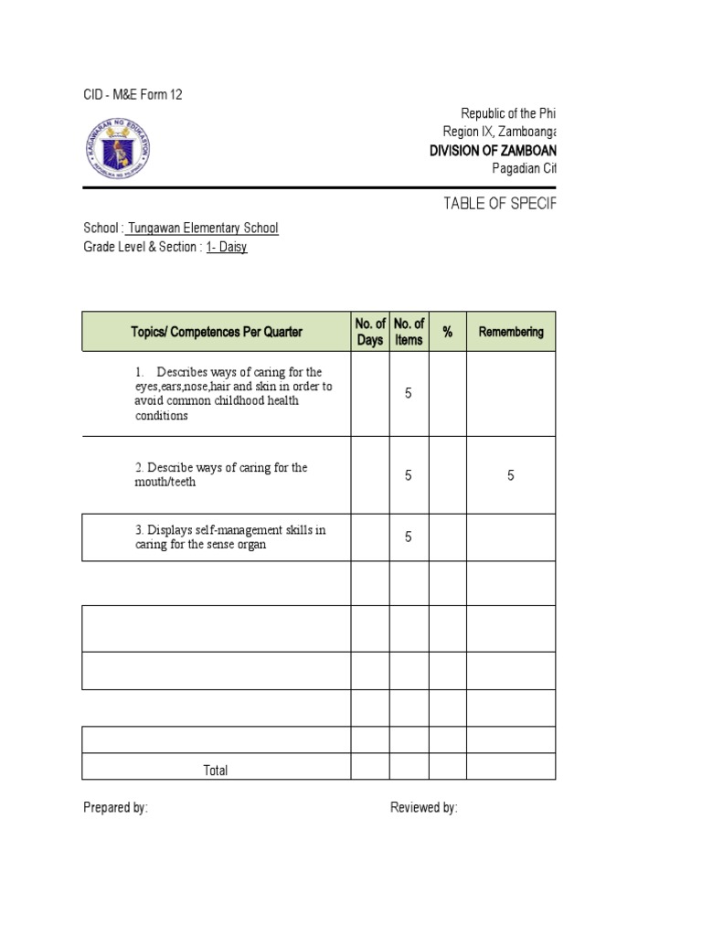 CID Form 12 1 | PDF