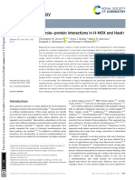 Corrole-Protein Interactions in H-NOX and HasA