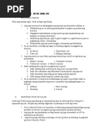 Identification Test | PDF