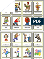Hobbies Vocabulary Esl Printable Learning Cards For Kids