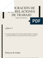 3.2 Duracion de Las Relaciones de Trabajo.