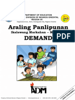 Araling Panlipunan 9 - Quarter2 - Modyul 1