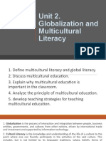 Lesson 2 Globalization and Multicultural Literacy