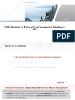 Interpretation Material of C&Q Standards For Delivery Project Management Category V3.1