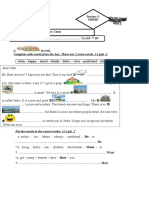 7th Form 1st Term Test 6