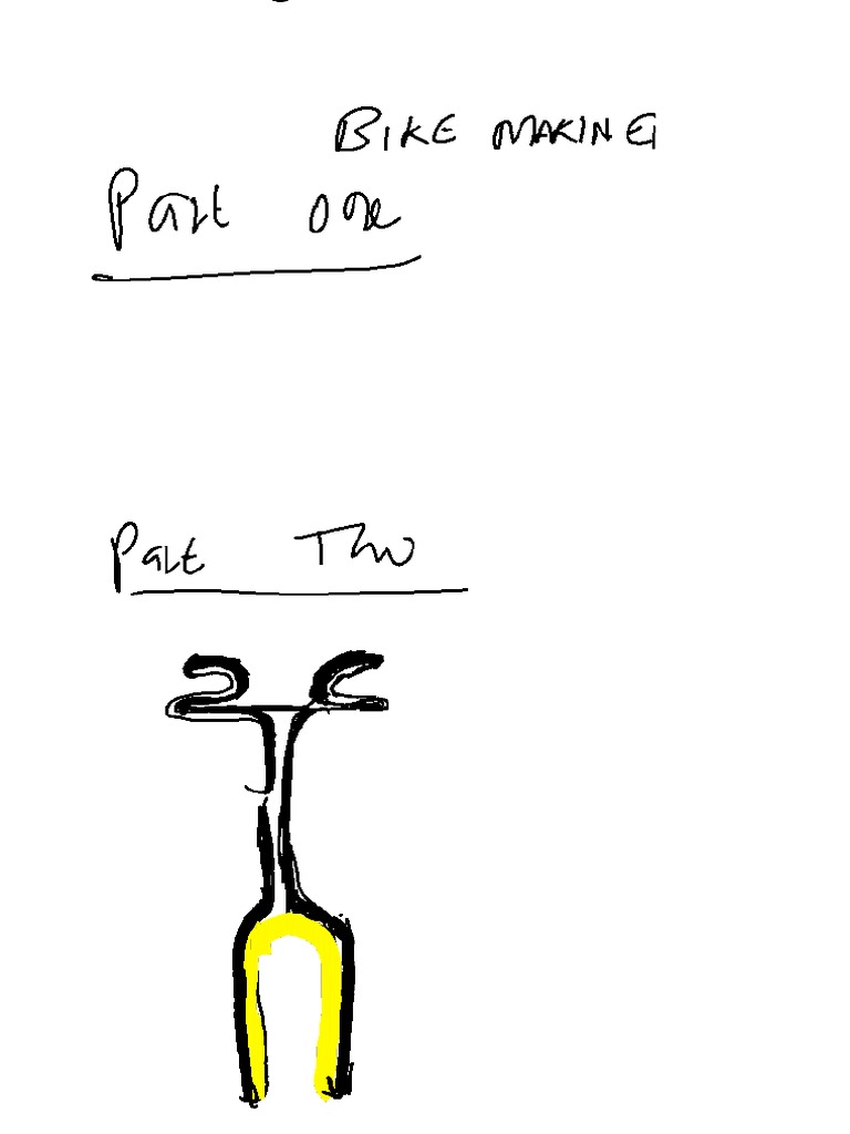 Wire Bicycle Parts Drafts PDF