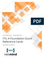 ITIL 4 Foundation Quick Reference Cards