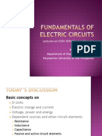 1.0 Fundamentals of Electric Circuits