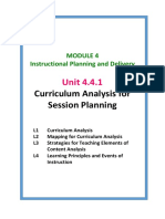 L1 M4 Curriculum Analysis Modified 1