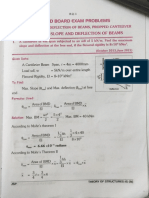 SOLVED BEAM PROBLEMS MAX DEFLECTIONS AND SLOPES