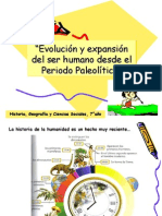 Evolución y Expansión Del Ser Humano Desde