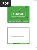 Managing in A Global Environment