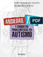 Ansiedad TOC y Conductas Problematicas en Autismo Varios Autores