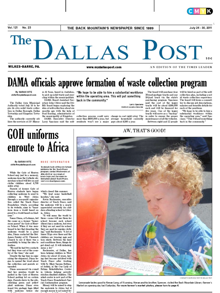 The Dallas Post 07-24-2011 | PDF | 9 1 1 | Business