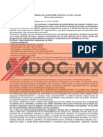 Xdoc - MX La Enseanza de La Matematica en El Nivel Inicial