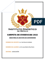 Evidencias Legislacon