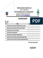 Laporan Bulanan Program TB Agustus 2022