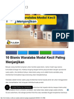 10 Bisnis Waralaba