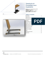 Ensamblaje Mesa Hospitalaria-Análisis Estático 1-1