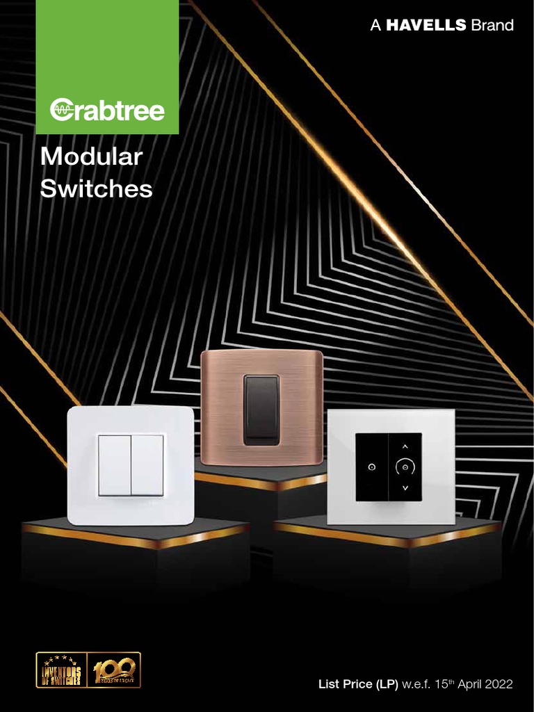 Crabtree Switch Board Price List