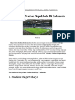 Tarif Stadion Indonesia
