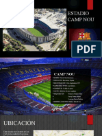 Detalles del legendario Estadio Camp Nou, casa del FC Barcelona