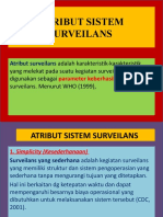 Atribut Sistem Surveilans
