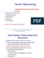 Data Center Networking: Major Theme: What Are New Networking Issues Posed by Large-Scale Data Centers?