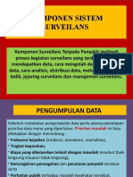 Komponen Sistem Surveilans