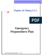 Emergency Preparedness Plan 2022