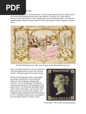 history of the christmas card